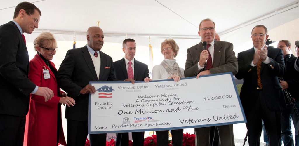 Read more about the article Veterans United Gives $1 Million to Welcome Home, A Community for Veterans