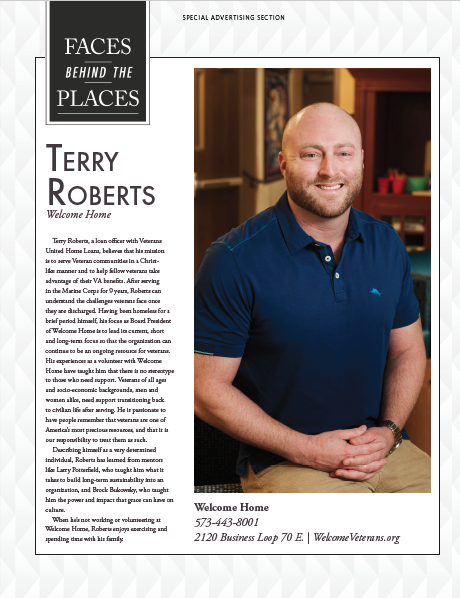 Read more about the article “Faces Behind Welcome Home” featuring Terry Roberts