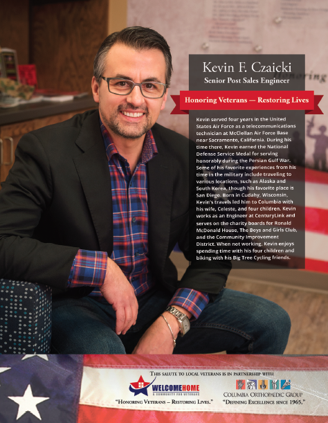 Read more about the article “Salute to Local Veterans” featuring Kevin Czaicki