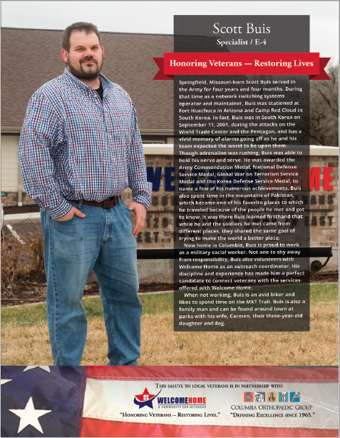 Read more about the article “Salute to Local Veterans” featuring Scott Buis