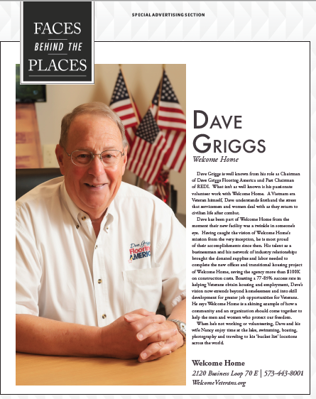 Read more about the article “Faces Behind Welcome Home” featuring Dave Griggs