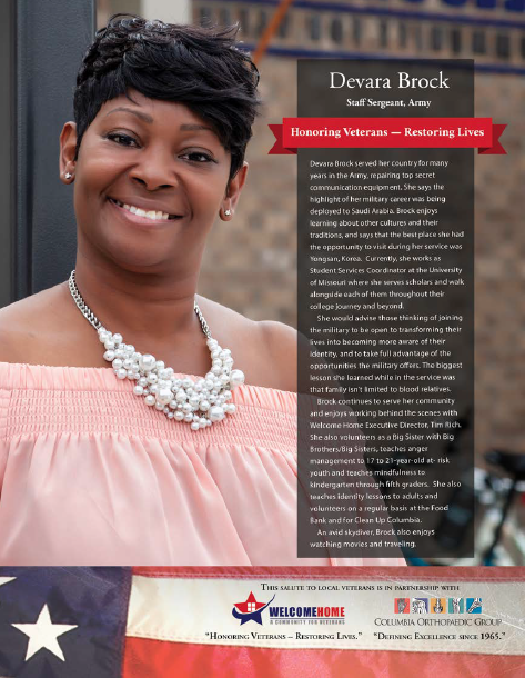 Read more about the article “Salute To Local Veterans” Featuring Devara Brock