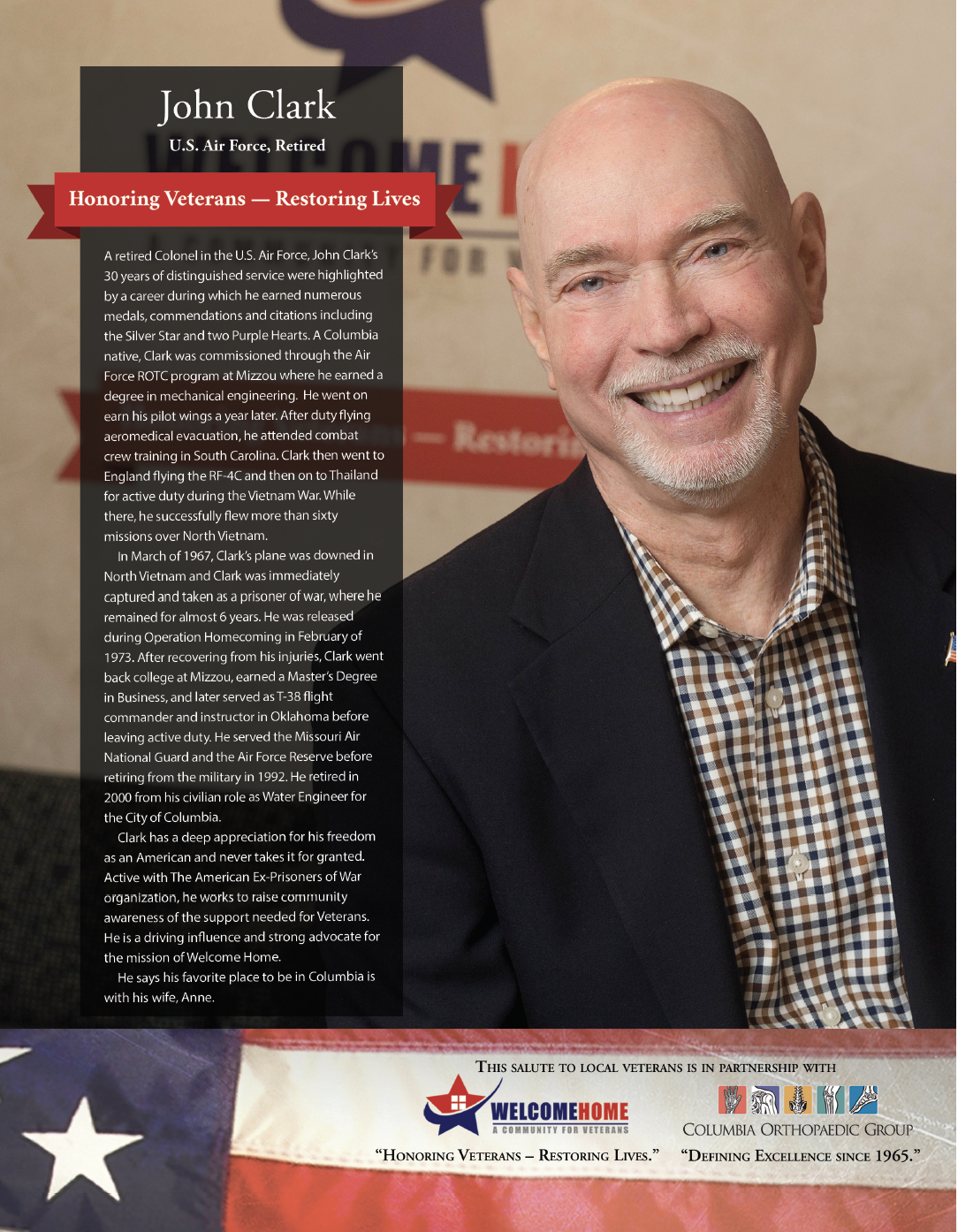 Read more about the article “Salute To Local Veterans” Featuring John Clark